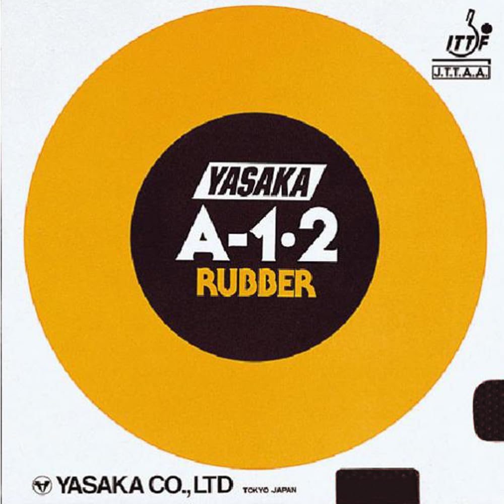 ヤサカ A-1•2 一枚ラバー ブラック / A-2