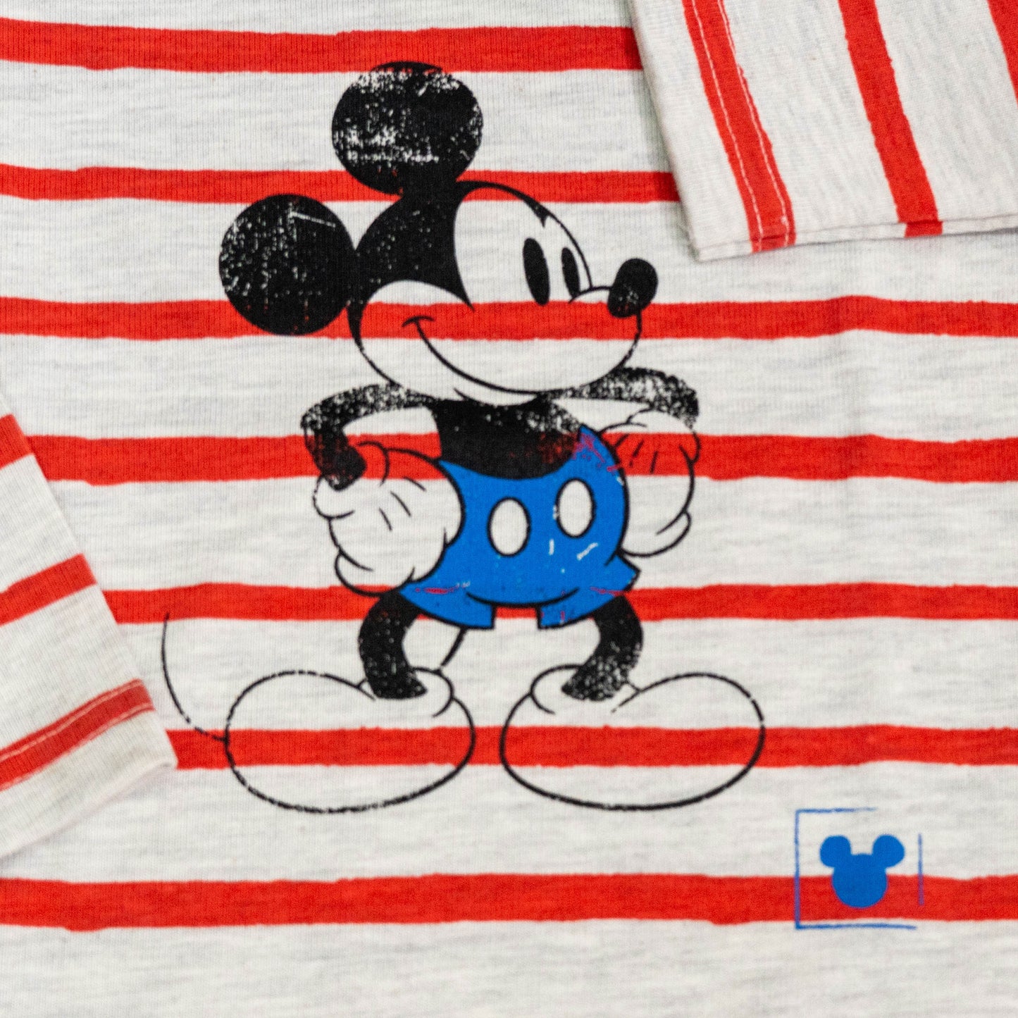 【送料無料!】【国内正規品】KIDS ディズニー ミッキーマウス 長袖Tシャツ 120cm ボーダー 332226028