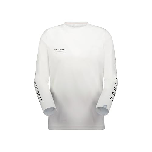マムート QD ロゴ プリント ロングスリーブ Tシャツ アジアンフィット メンズ 画像7
