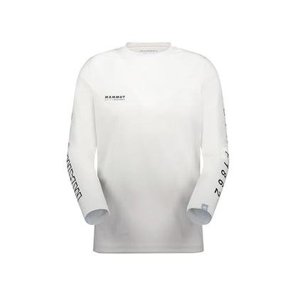 マムート QD ロゴ プリント ロングスリーブ Tシャツ アジアンフィット メンズ 画像7