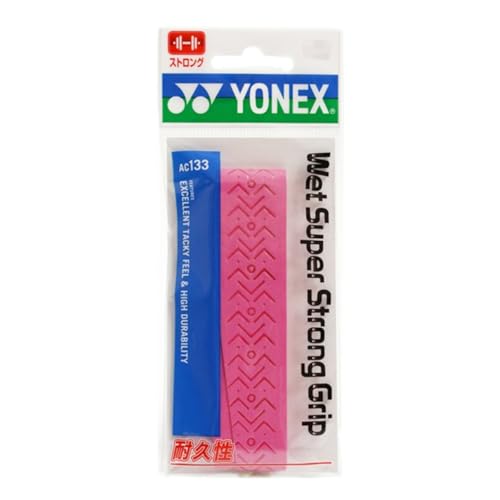 ヨネックス ウェットスーパーストロンググリップ グリップテープ ピンク