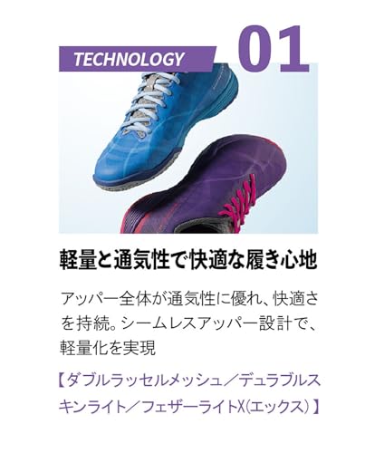 ニッタク ムービングエアロ 卓球シューズ NS-4443 画像5