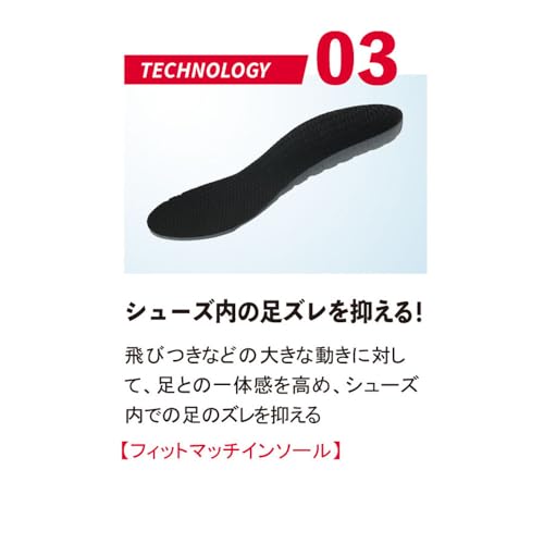 ニッタク ムービングエース 卓球シューズ 画像9