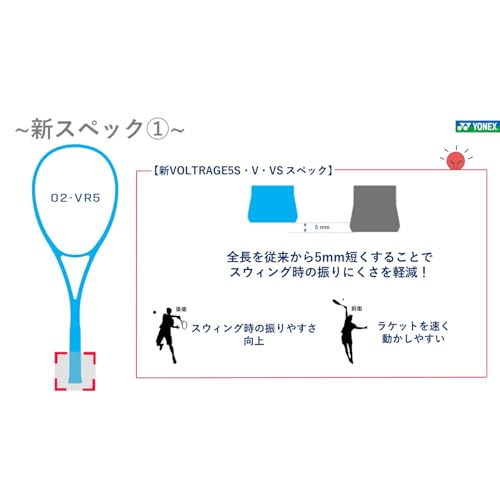 ヨネックス ボルトレイジ5V ソフトテニスラケット 画像5