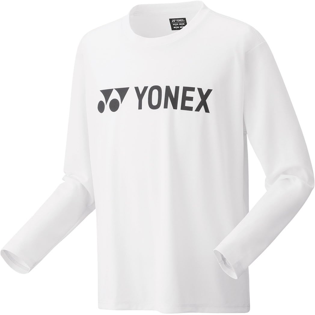 ヨネックス ユニロングスリーブTシャツ 16802 ホワイト / SS