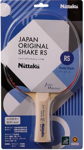 ニッタク ジャパンオリジナルシェーク RS ラバー張りラケット 画像3