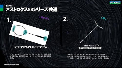 ヨネックス アストロクス88Sプロ バドミントンラケット 画像5