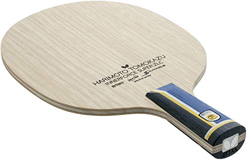 バタフライ 張本智和 インナーフォース SUPER ZLC-CS 中国式ペンラケット 画像7