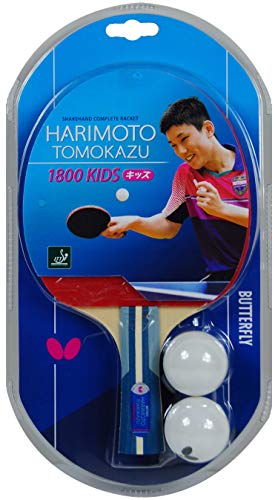 バタフライ 張本智和1800 キッズ ラバー張りラケット 画像16