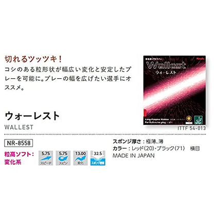 ニッタク ウォーレスト ツブ高ラバー 画像3