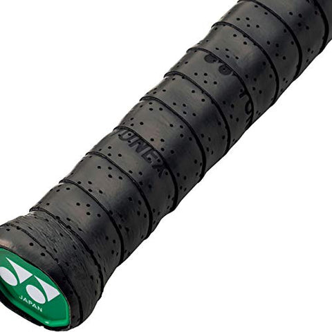 ヨネックス ウェットスーパーメッシュグリップ(3本入) グリップテープ ブラック