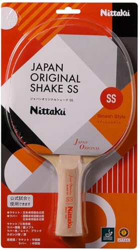 ニッタク ジャパンオリジナルシェーク SS ラバー張りラケット 画像3