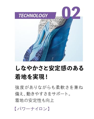 ニッタク ムービングエアロ 卓球シューズ NS-4442 画像7