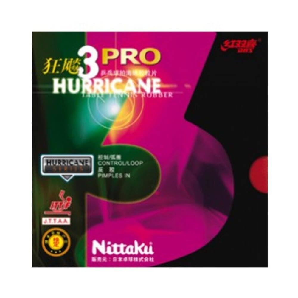 ニッタク キョウヒョウ プロ3 裏ソフトラバー レッド / 中厚