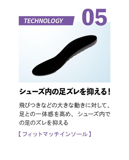 ニッタク ムービングエアロ 卓球シューズ NS-4443 画像12