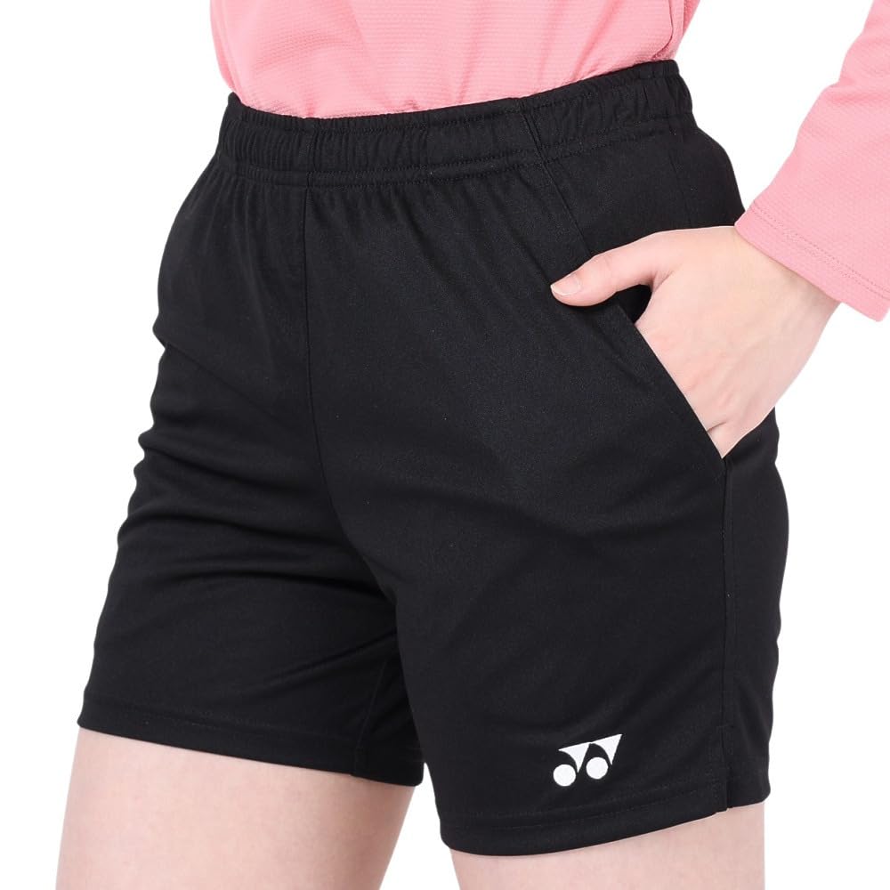 ヨネックス ウィメンズニットハーフパンツ 25068 ブラック / S