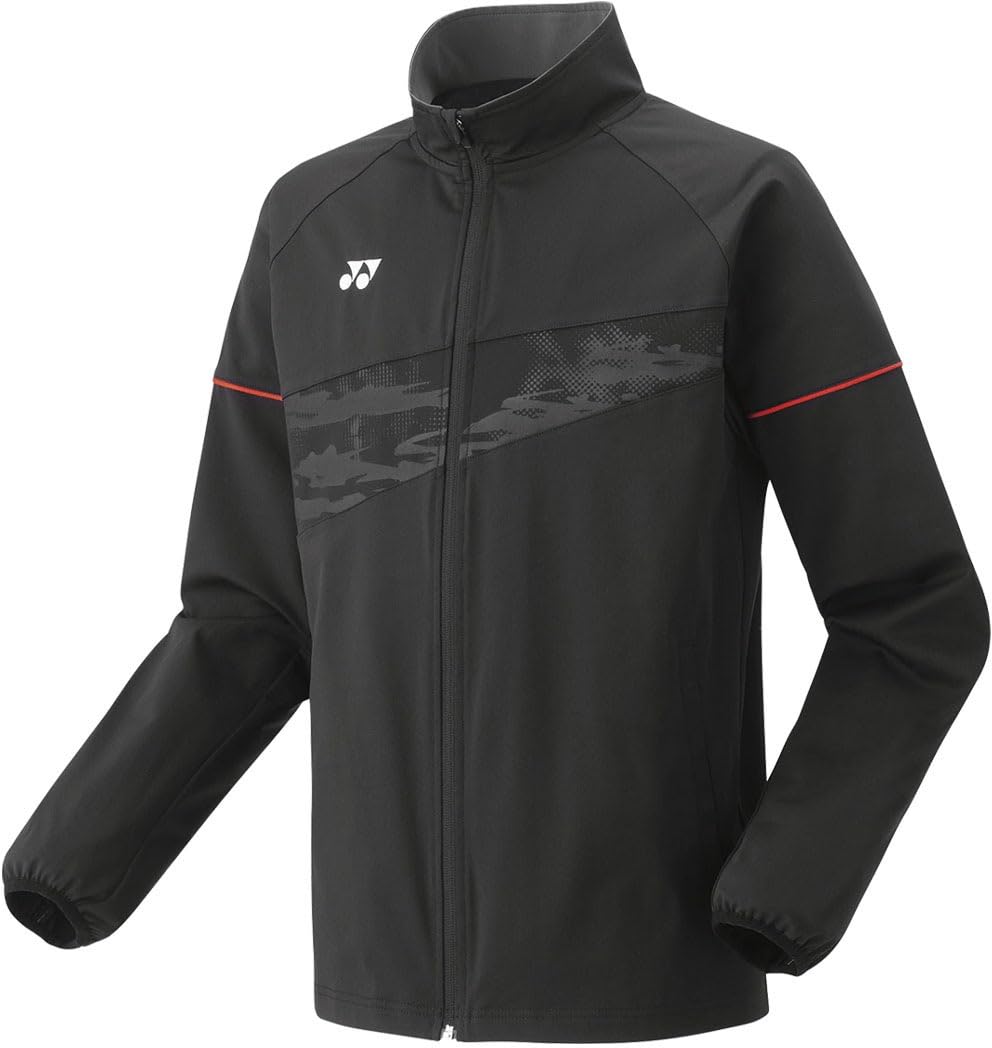 ヨネックス ユニニットウォームアップシャツ(フィットスタイル) 50178 ブラック / SS