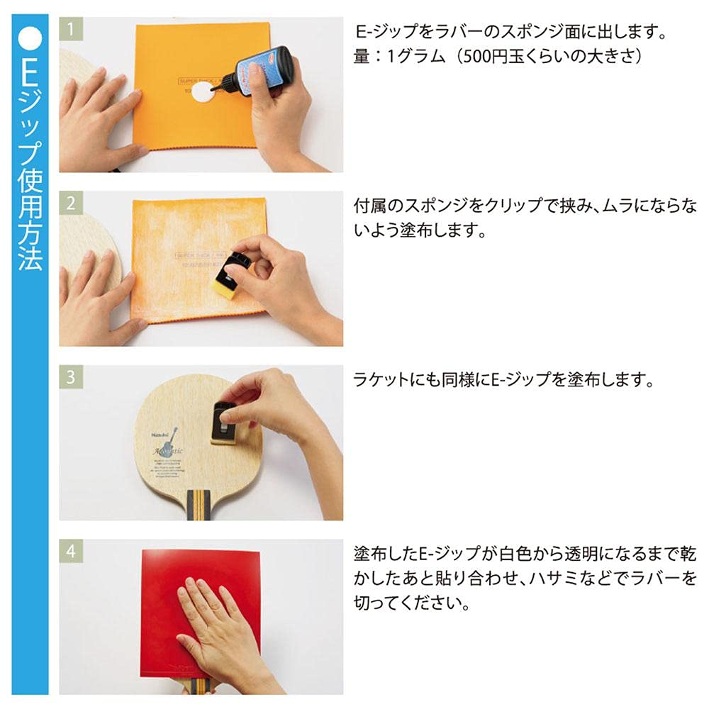 ニッタク E-ジップ業務用 ラバー接着剤 画像2