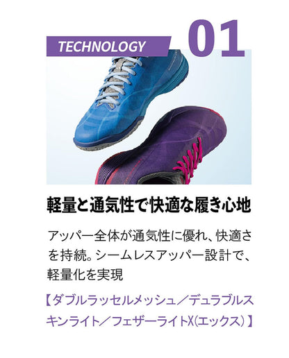 ニッタク ムービングエアロ 卓球シューズ NS-4443 画像4