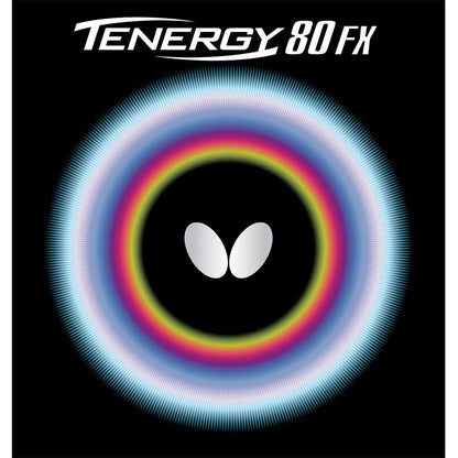 バタフライ テナジー80FX 裏ソフトラバー レッド / 1.7（中）
