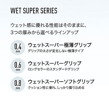 ヨネックス ウェットスーパーソフトグリップ(3本入) グリップテープ 画像2