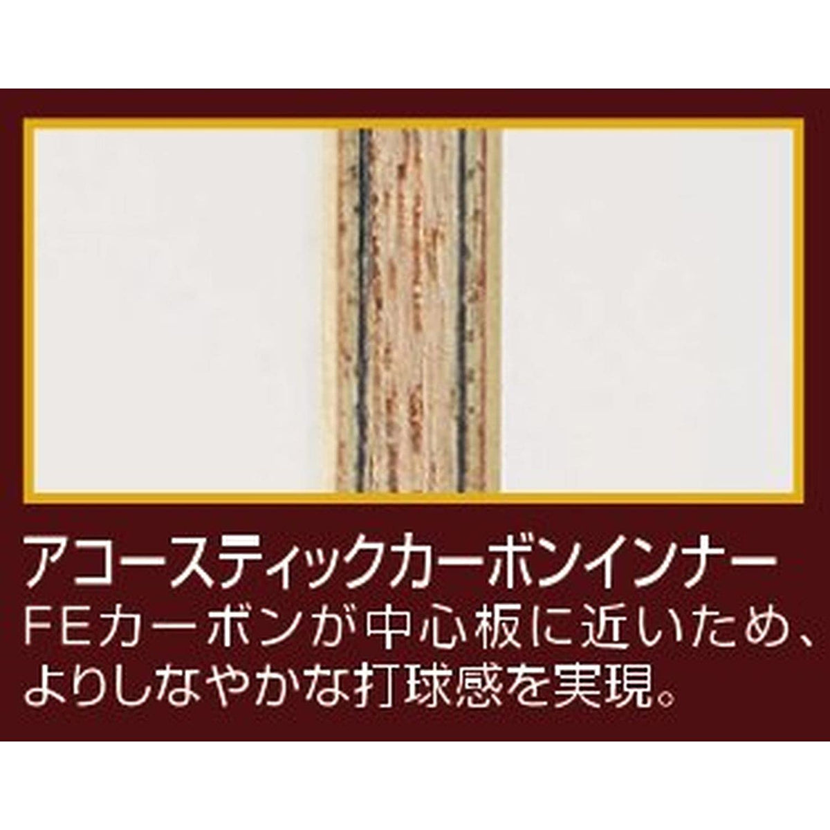 ニッタク アコースティックカーボンインナー C 中国式ペンラケット 画像6