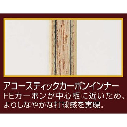 ニッタク アコースティックカーボンインナー C 中国式ペンラケット 画像6