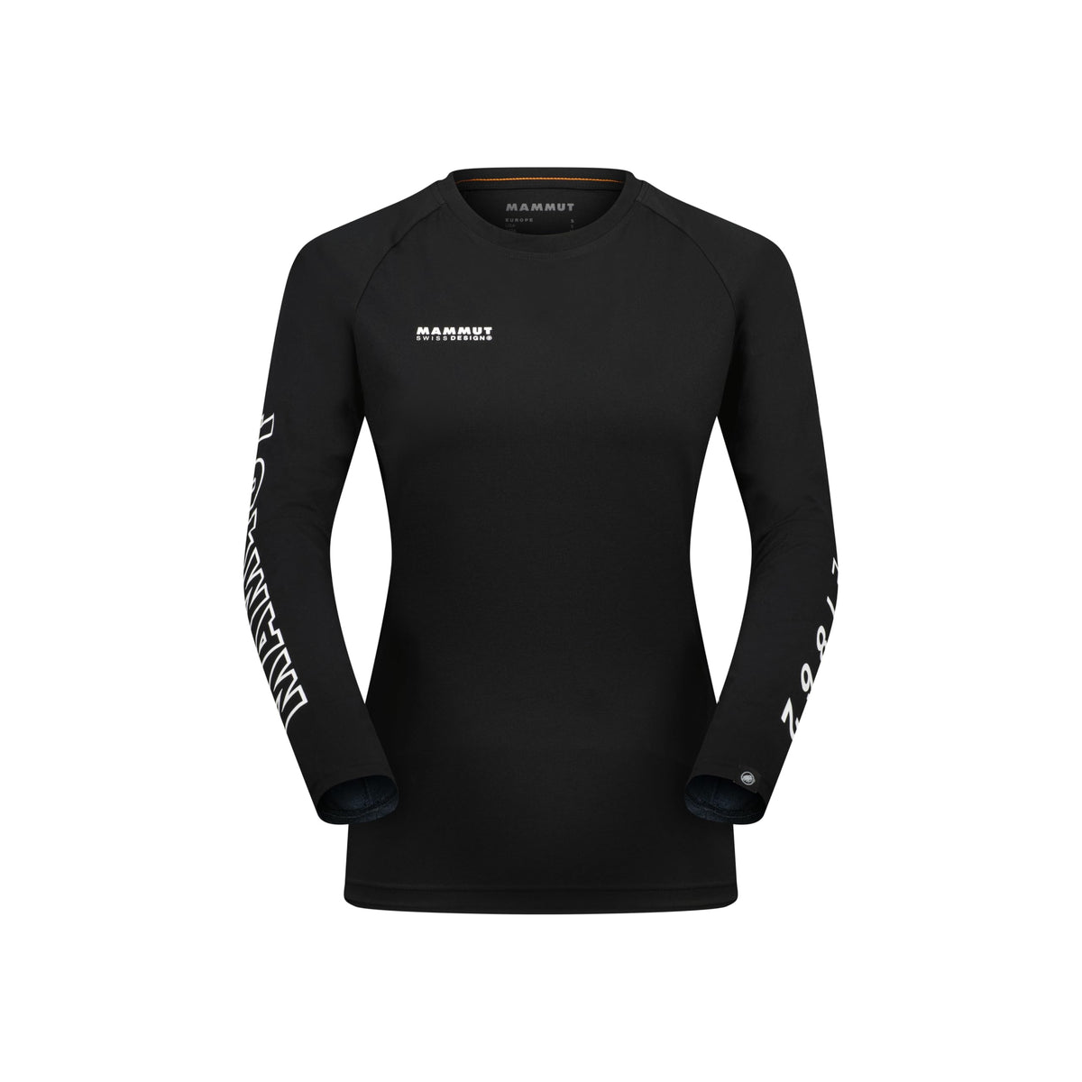 マムート QD ロゴ プリント ロングスリーブ Tシャツ アジアンフィット ウィメンズ 画像4