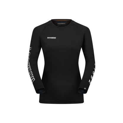 マムート QD ロゴ プリント ロングスリーブ Tシャツ アジアンフィット ウィメンズ 画像4