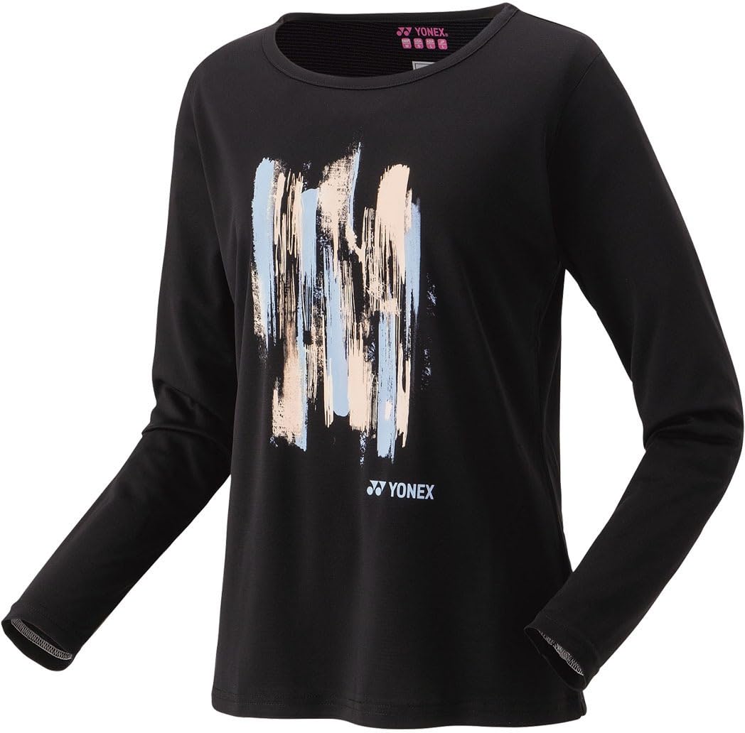 ヨネックス ウィメンズロングスリーブTシャツ 16813 ブラック / S