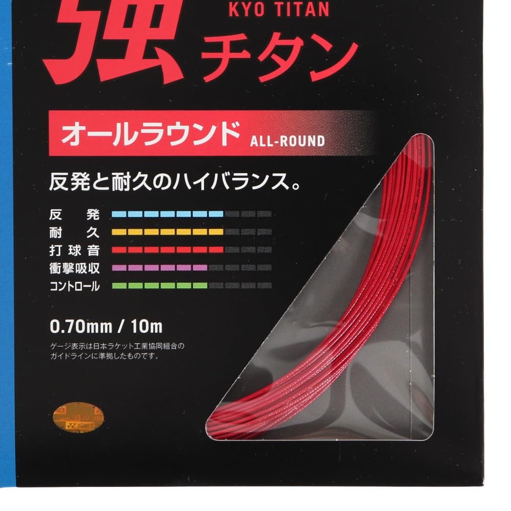 ヨネックス 強チタン バドミントンストリング 画像2