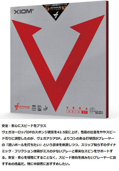 エクシオン ヴェガ アジア DYF 裏ソフトラバー 画像2