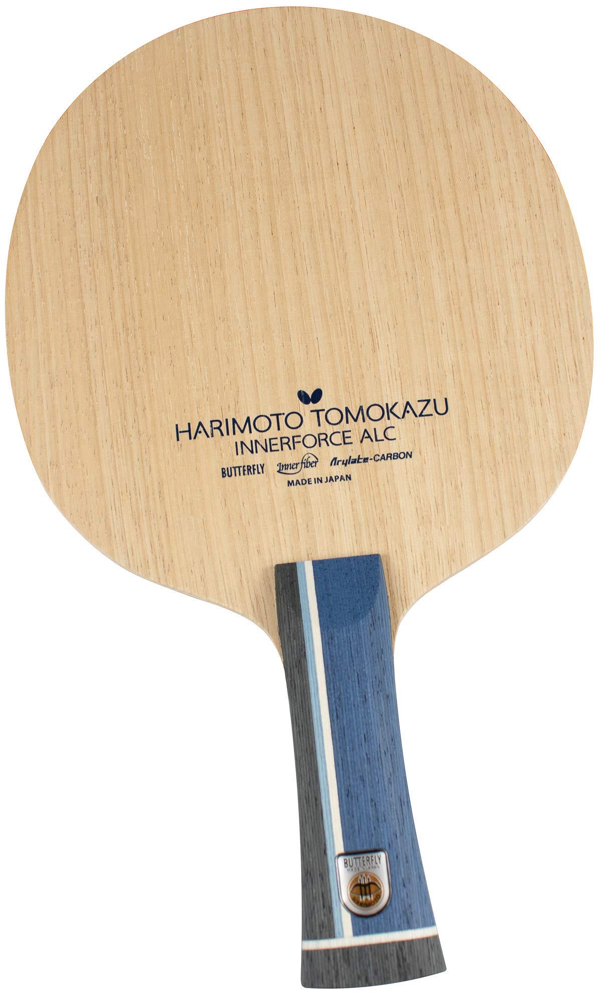 バタフライ 張本智和 インナーフォース ALC 攻撃用シェークラケット FL（フレア）