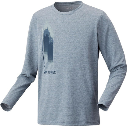 ヨネックス ユニロングスリーブTシャツ 16805 フェルトブルー / S