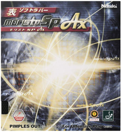 ニッタク モリストSP AX 表ソフトラバー レッド / 中