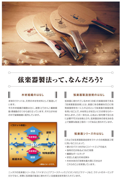 ニッタク バイオリン シェークラケット 画像2