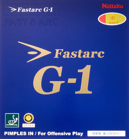 ニッタク ファスターク G-1 裏ソフトラバー レッド / 中