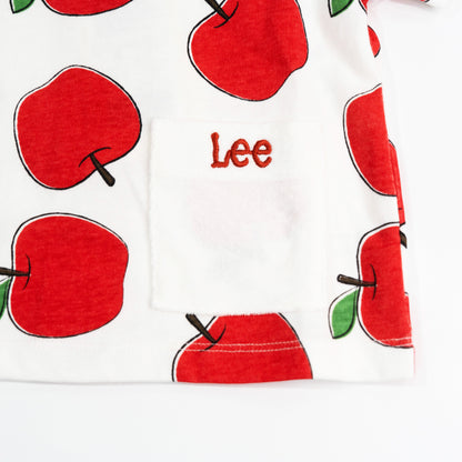 【送料無料！】【国内正規品】Lee 半袖Ｔシャツ 80~100cm りんご柄 351 キッズ LK0633