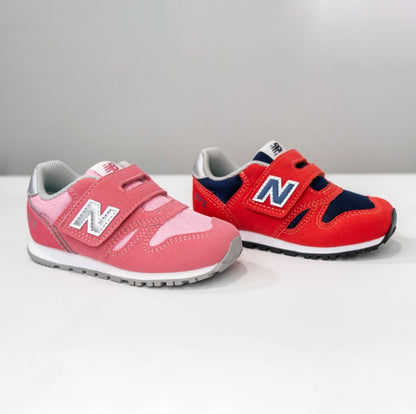 【送料無料！】【国内正規品】New Balance 373 スニーカー 15cm~19cm PN2 PR2 ピンク レッド キッズ YV373