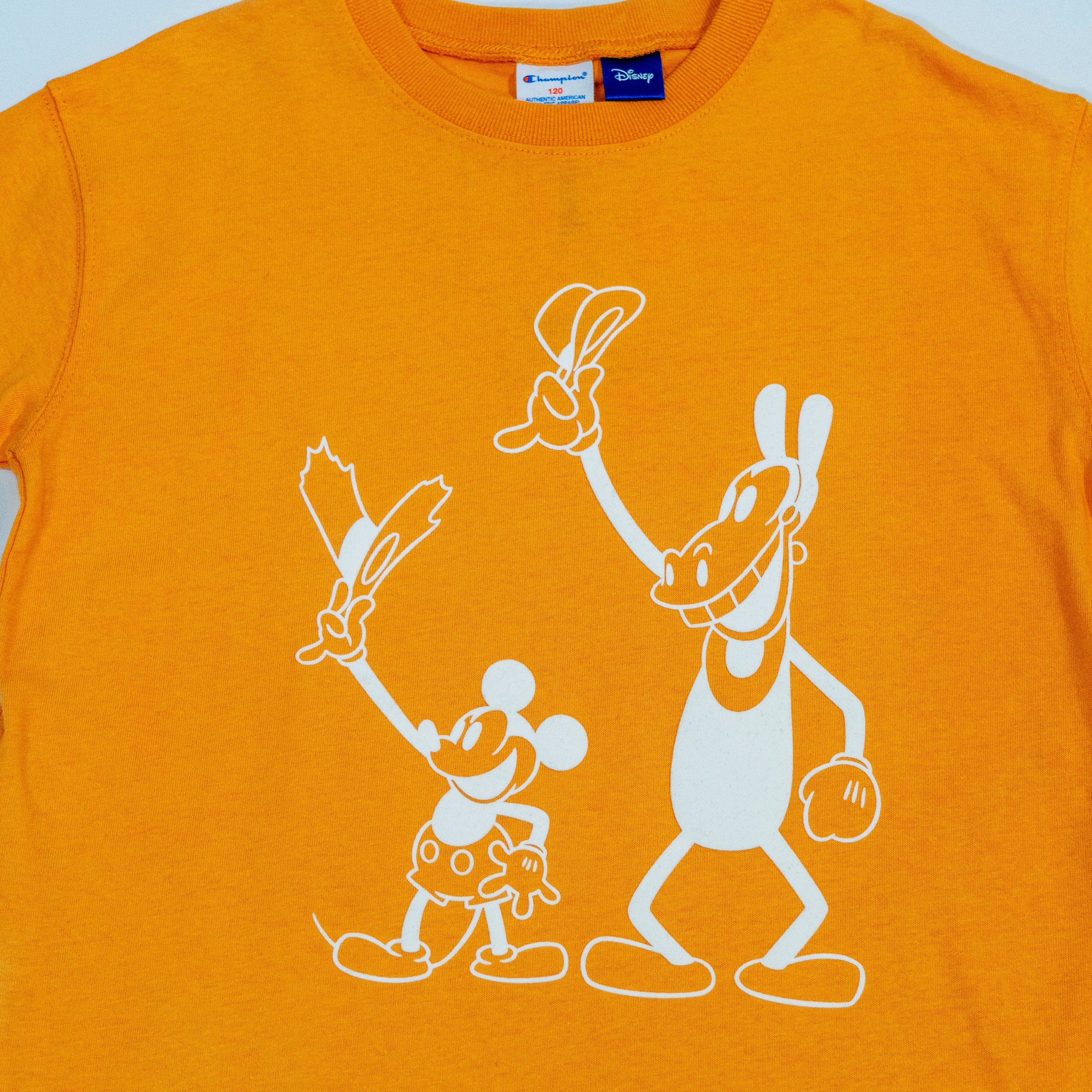 【送料無料！】【国内正規品】Champion　Ｔシャツワンピース　ディズニーキャラクター　ミッキーマウス　チャンピオン　