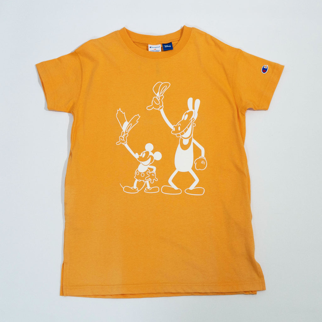 【送料無料！】【国内正規品】Champion　Ｔシャツワンピース　ディズニーキャラクター　ミッキーマウス　チャンピオン　