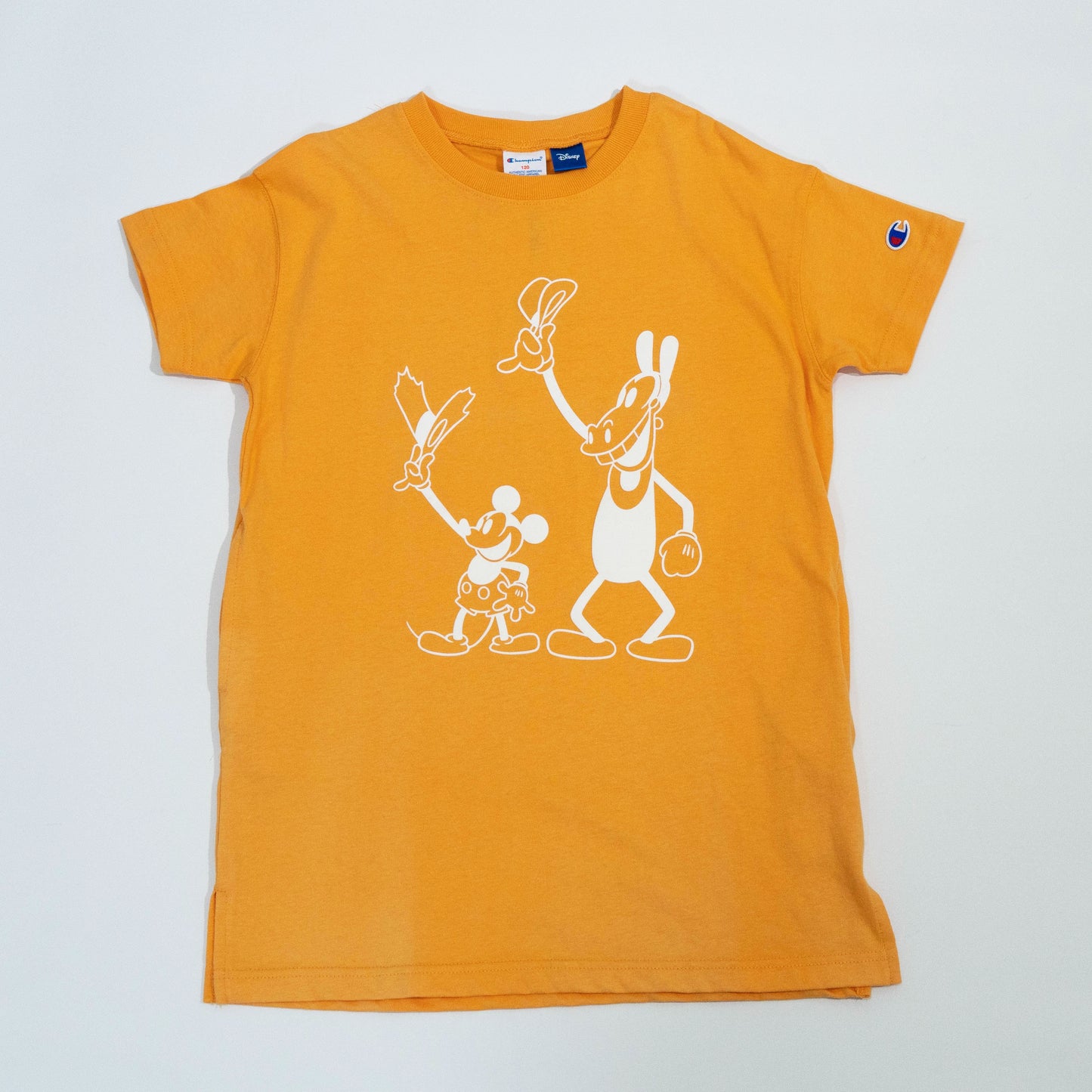 【送料無料！】【国内正規品】Champion　Ｔシャツワンピース　ディズニーキャラクター　ミッキーマウス　チャンピオン　