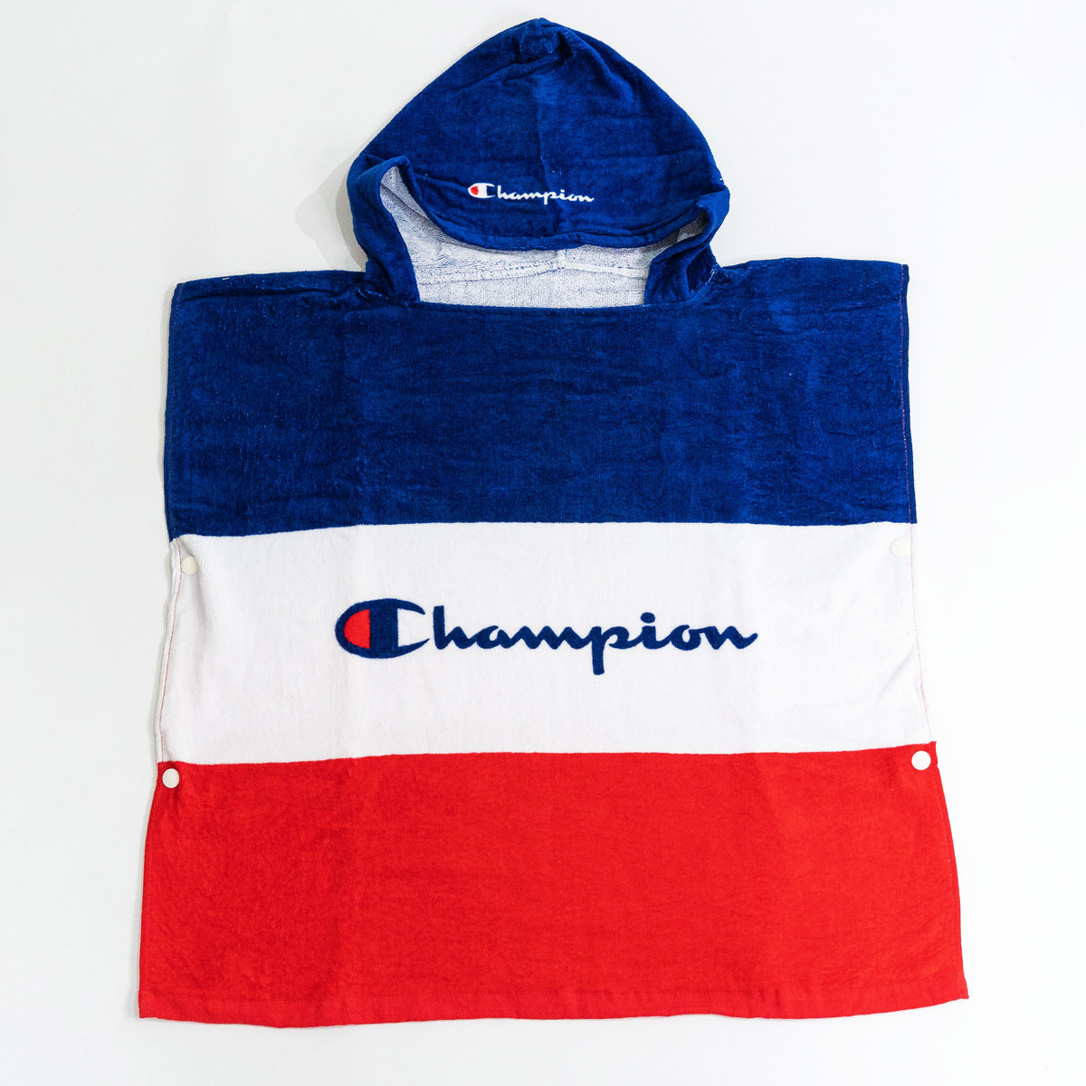 【送料無料！】【国内正規品】林タオル　Champion　フード付きタオルポンチョ　トリコアクション　プール　海