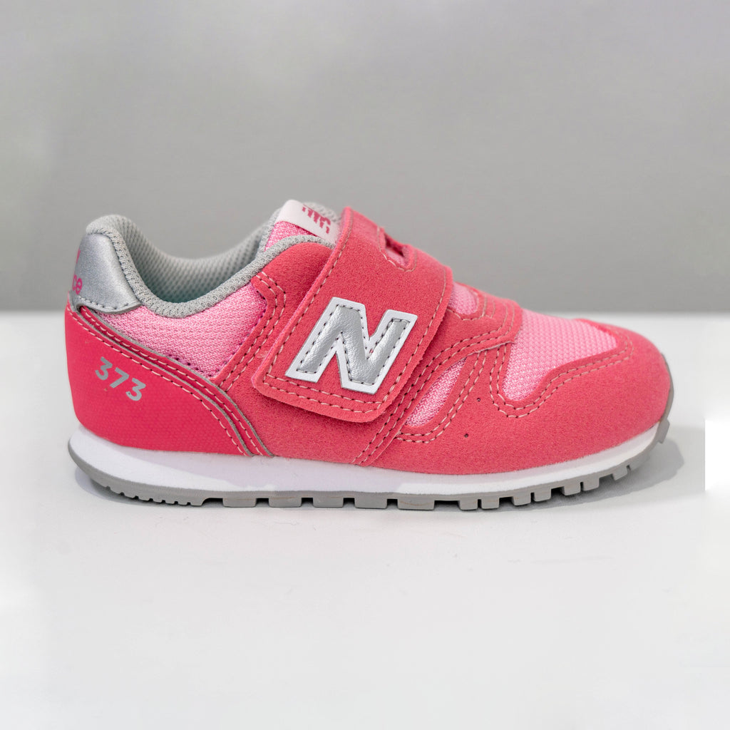 【送料無料！】【国内正規品】New Balance 373 スニーカー 15cm~19cm PN2 PR2 ピンク レッド キッズ YV373