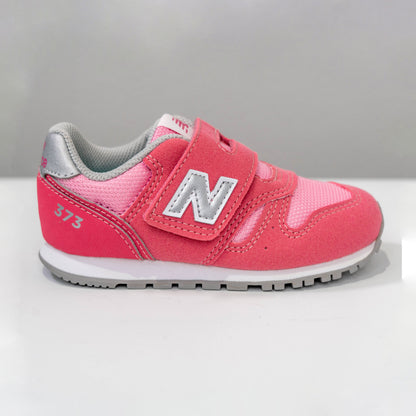 【送料無料！】【国内正規品】New Balance 373 スニーカー 15cm~19cm PN2 PR2 ピンク レッド キッズ YV373
