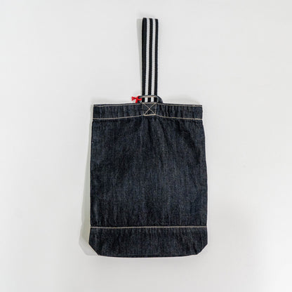 【送料無料！】【国内正規品】Lee　シューズバッグ　LA0406　イエロー　レッド　グリーン　デニム　上靴入れ