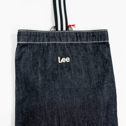 【送料無料！】【国内正規品】Lee　シューズバッグ　LA0406　イエロー　レッド　グリーン　デニム　上靴入れ
