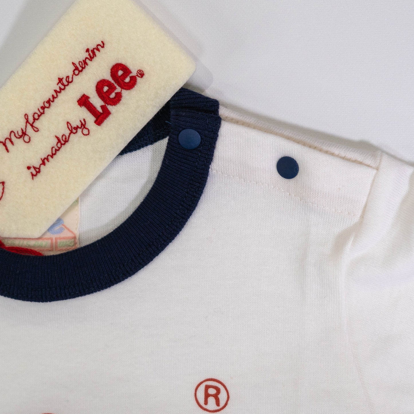 【送料無料！】【国内正規品】Lee 半袖ロゴＴシャツ 80〜100cm ネイビー 04 レッド 09 ベビー キッズ LK0631