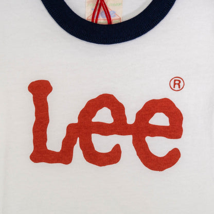 【送料無料！】【国内正規品】Lee 半袖ロゴＴシャツ 80〜100cm ネイビー 04 レッド 09 ベビー キッズ LK0631