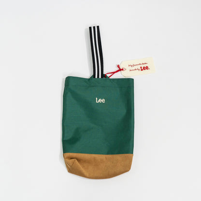【送料無料！】【国内正規品】Lee　シューズバッグ　LA0406　イエロー　レッド　グリーン　デニム　上靴入れ